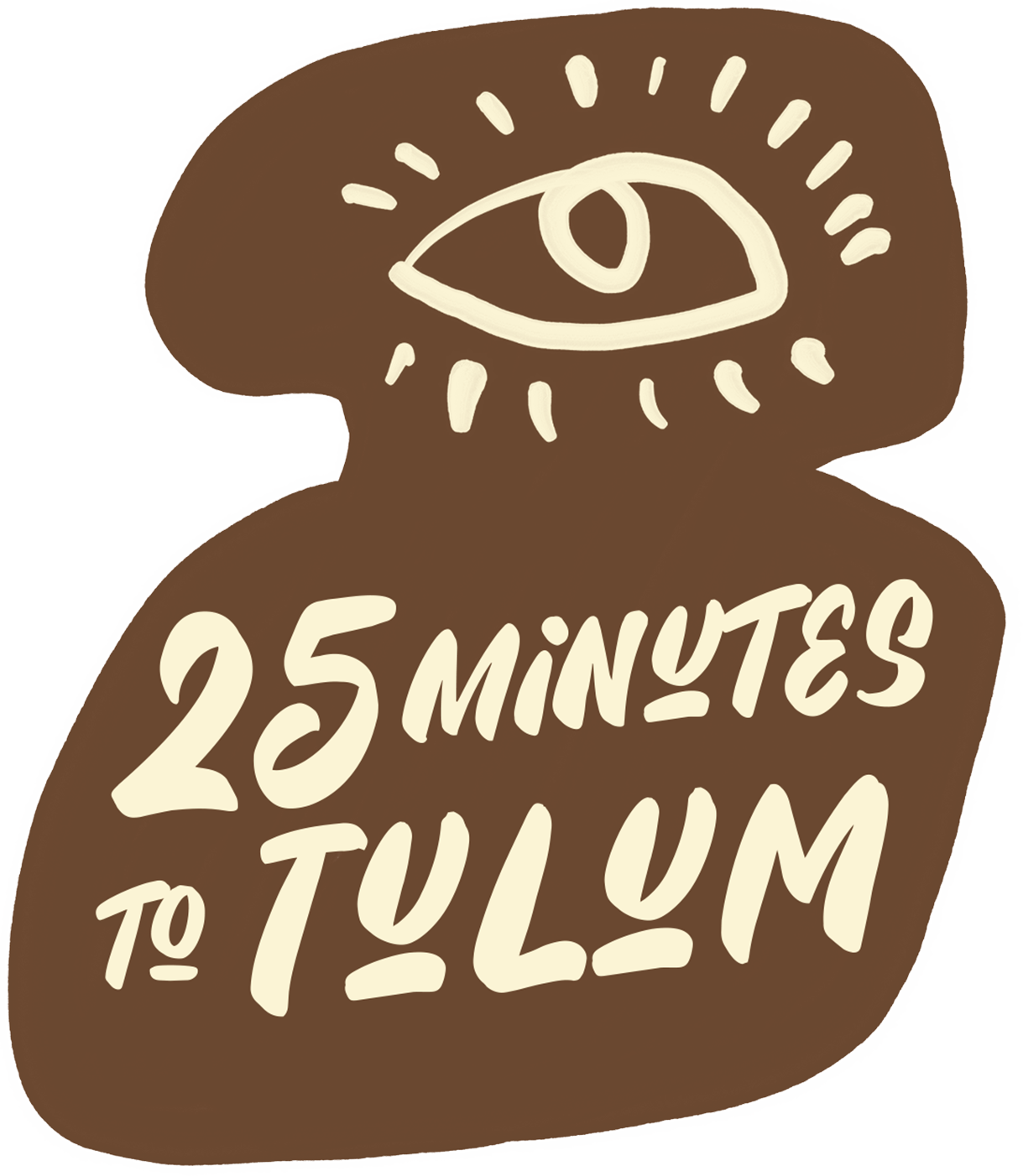 25 Minutes to Tulum Logo